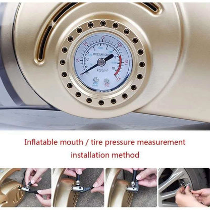 Aspirateur & Compresseur de Pneus 4 en 1 – 120W