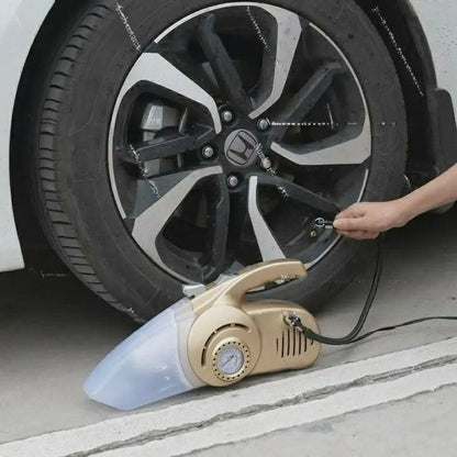 Aspirateur & Compresseur de Pneus 4 en 1 – 120W